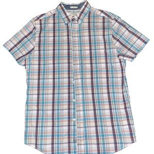 Hawker Rye Plaid Short-Sleeve Button-Down Shirt